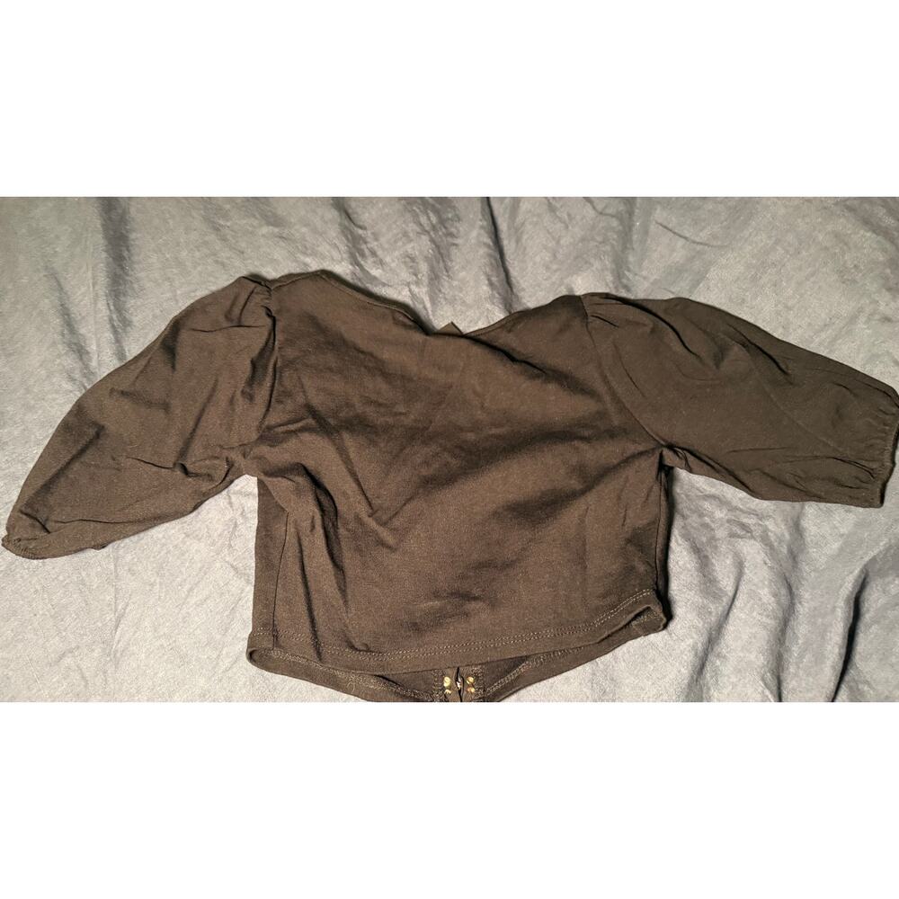 NWT Fashion Nova Black Top Size Small - Picture 2 of 2